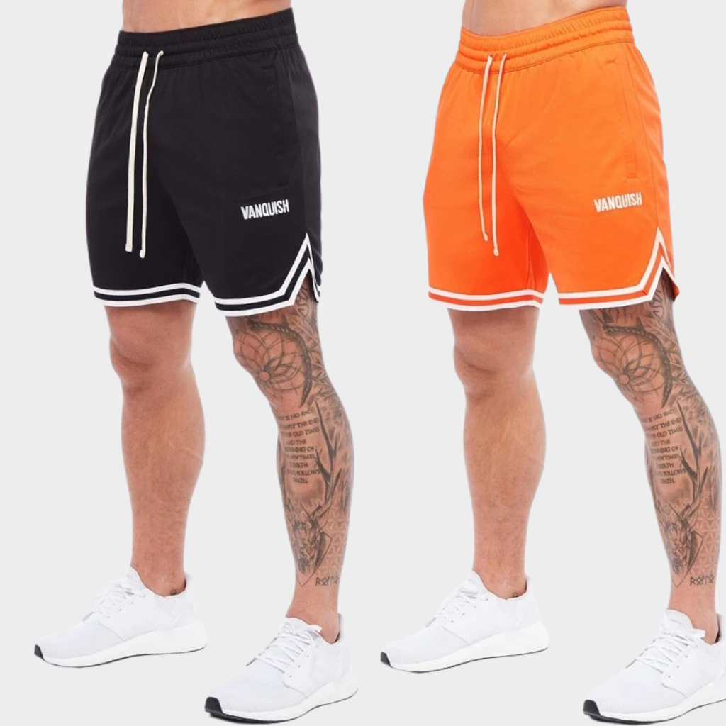 Short Esportivo Masculino, Bermuda Dry Fit, Kits shorts Dry-Fit de Compressão, Bermuda Poliamida 